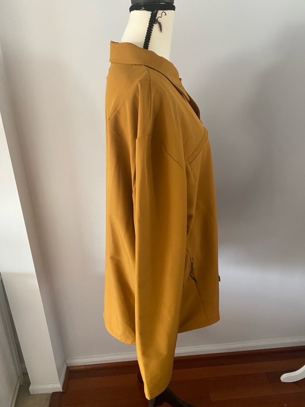 FLX coconut brown NWT size XL jacket/top - Picture 4 of 9